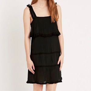Little White Lies Ruffle Swing “Roxanne” Dress, Black, Sz Small NWT